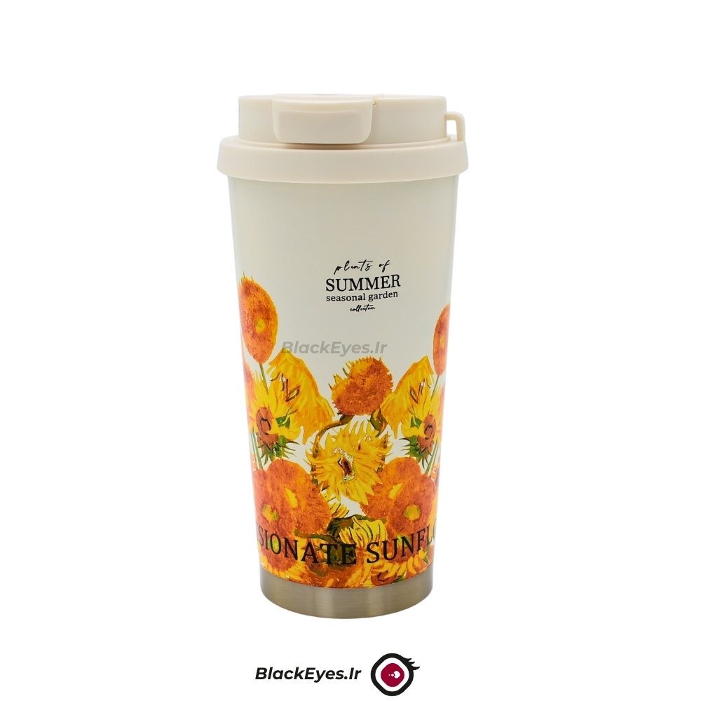  تراول ماگ 2 حالته swig Suck مدل summer seasonal garden گنجایش 530 میلی لیتر 