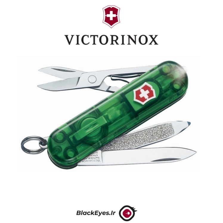 ابزار چندکاره Victorinox کد Sig.Lite Smaragd 0.6226.T4
