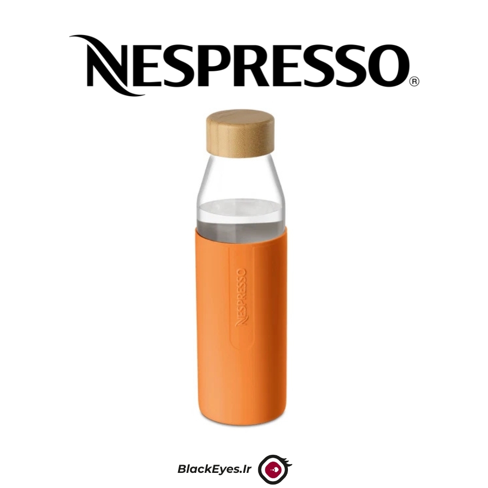  بطری آب نسپرسو شیشه ای 500 میلی لیتر | Nespresso Reusable Water Bottle 