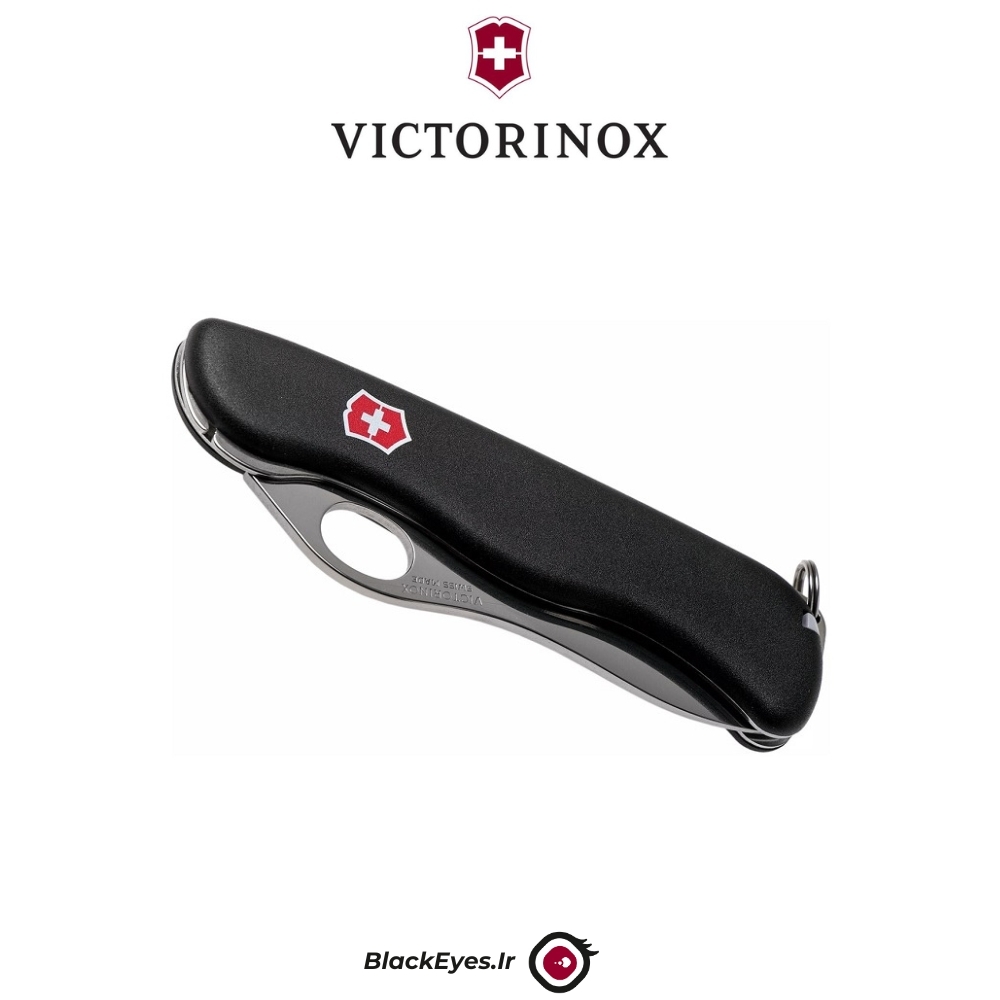  چاقو شکاری 4 کاره ویکتورینوکس دسته مشکی | Victorinox Sentinel 0.8413.3B1 