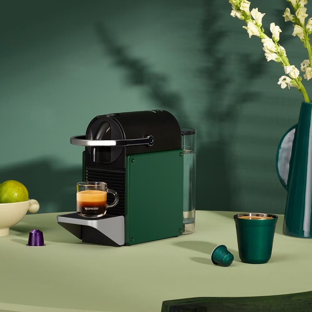  اسپرسوساز نسپرسو پیکسی Nespresso Pixie (دلونگی) اصل | دستگاه نسپرسو سبز 