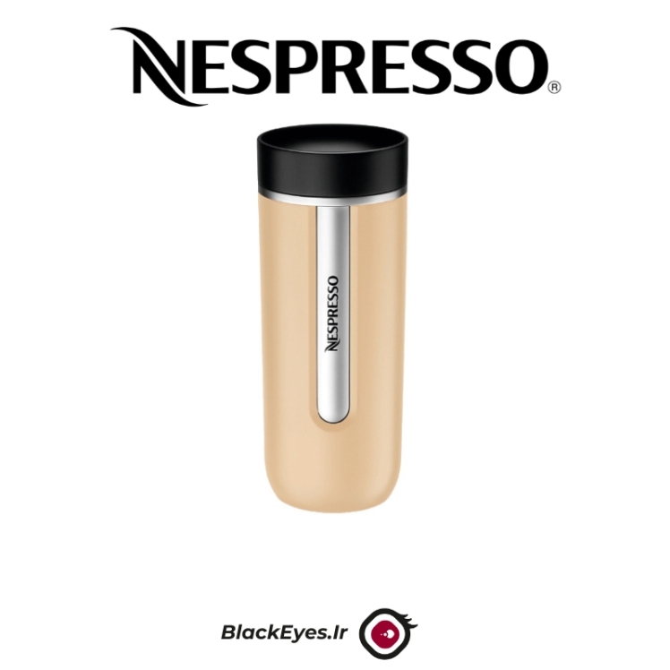 تراول ماگ نسپرسو مدل نومد 500 میلی لیتر کرم رنگ | نسپرسو نومد | نسپرسو رنگ کرم