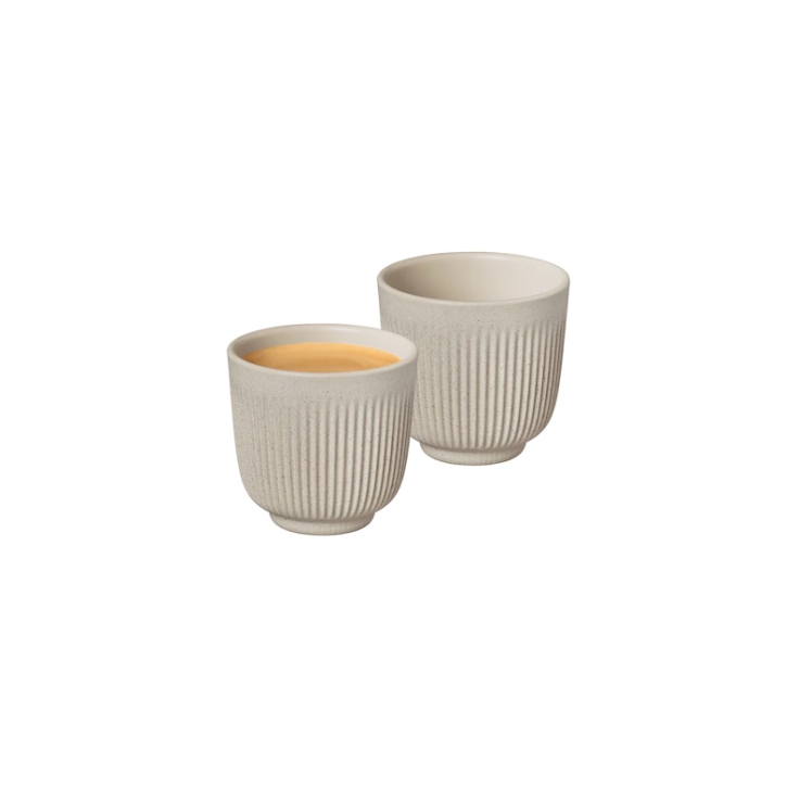 فنجان نسپرسو مدل نود سایز اسپرسو دو عددی Nespresso LOOP (NUDE) Espresso cups set | فنجان نسپرسو نود | فنجان نسپرسو لوپ