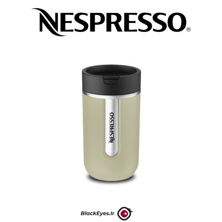 ماگ سفری نسپرسو مدل تراول 300 میلی لیتر سبز طوسی (سیج گرین) لیمیتد