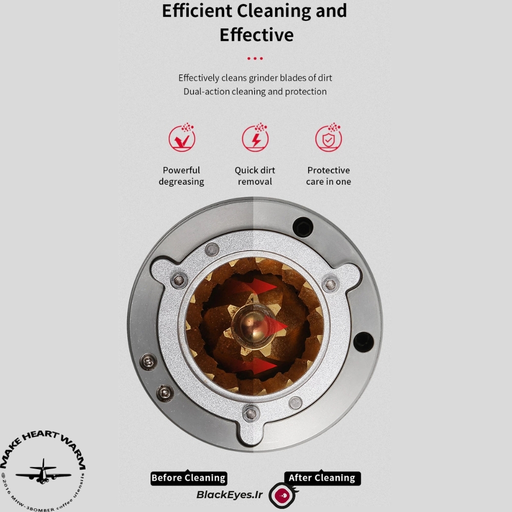  قرص تمیز کننده آسیاب قهوه بمبر وزن 160 گرم | MHW – 3BOMBER Coffee Machine Cleaning Tablet 160g 