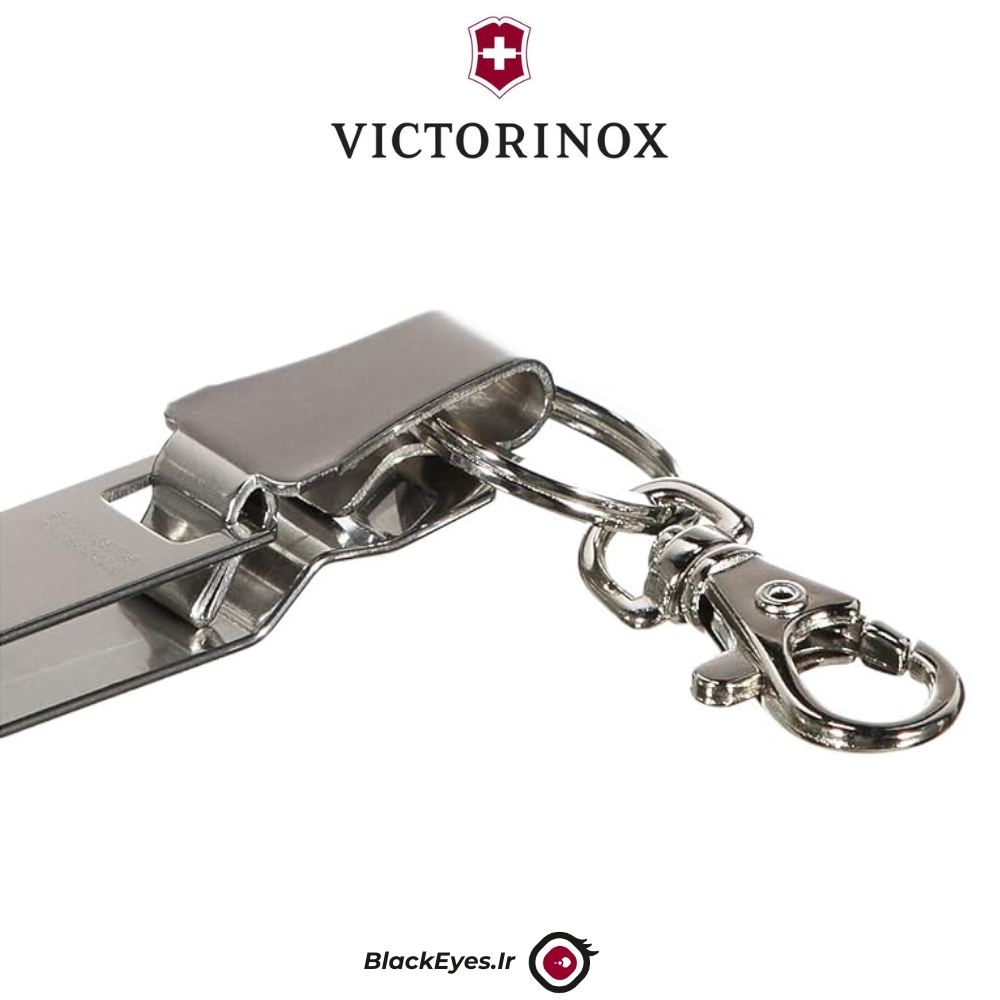 گیره کمری ویکتورینوکس | گیره کمری ویکتورینوکس | Victorinox Belt Hanger Key Fob, Stainless Steel 4.1858 