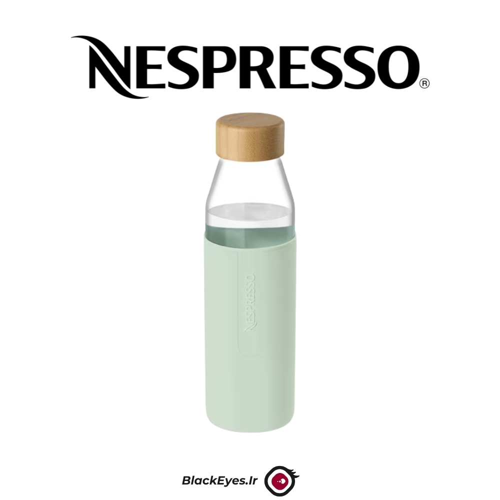  بطری آب نسپرسو شیشه ای 500 میلی لیتر | Nespresso Reusable Water Bottle 